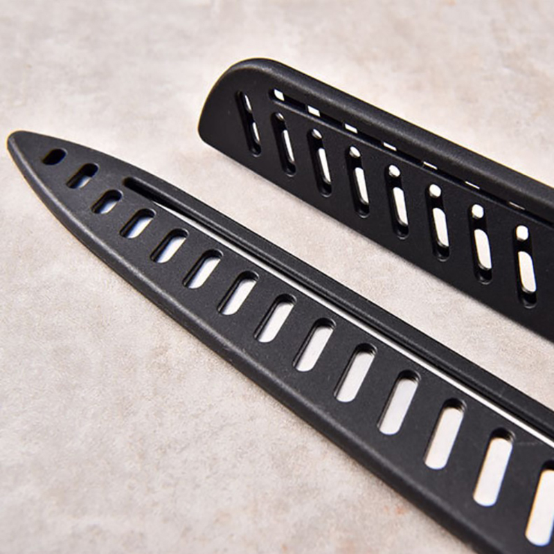 1pcs Black Plastic Kitchen Knife Blade Protector Cover For 3.5-10 Inches Knife Cover