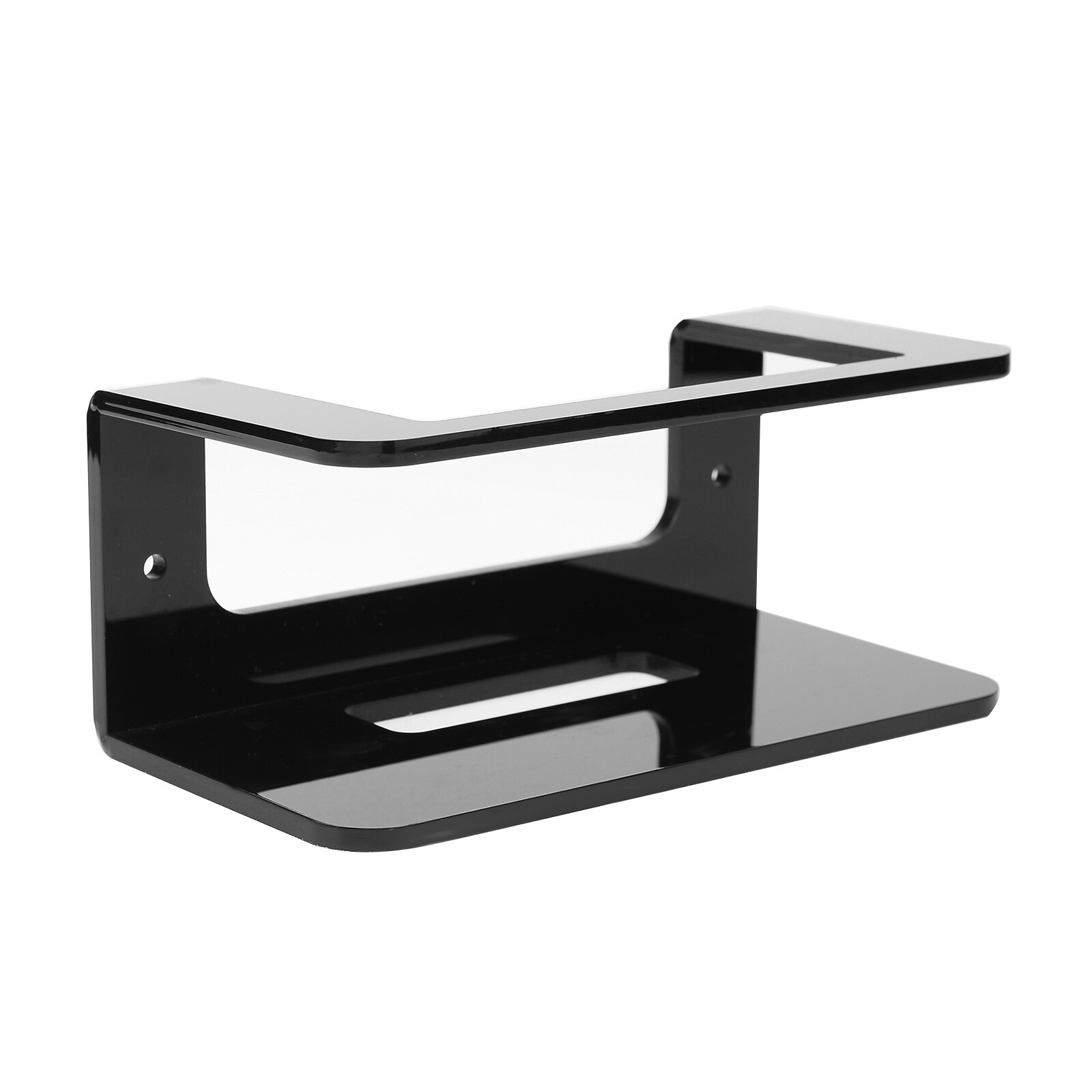 1 Pack Acrylic Wall Mount Bracket compatible with NETGEAR Mesh WiFi 6 (MK62) Mesh Wifi Stand, Black: 1pcs