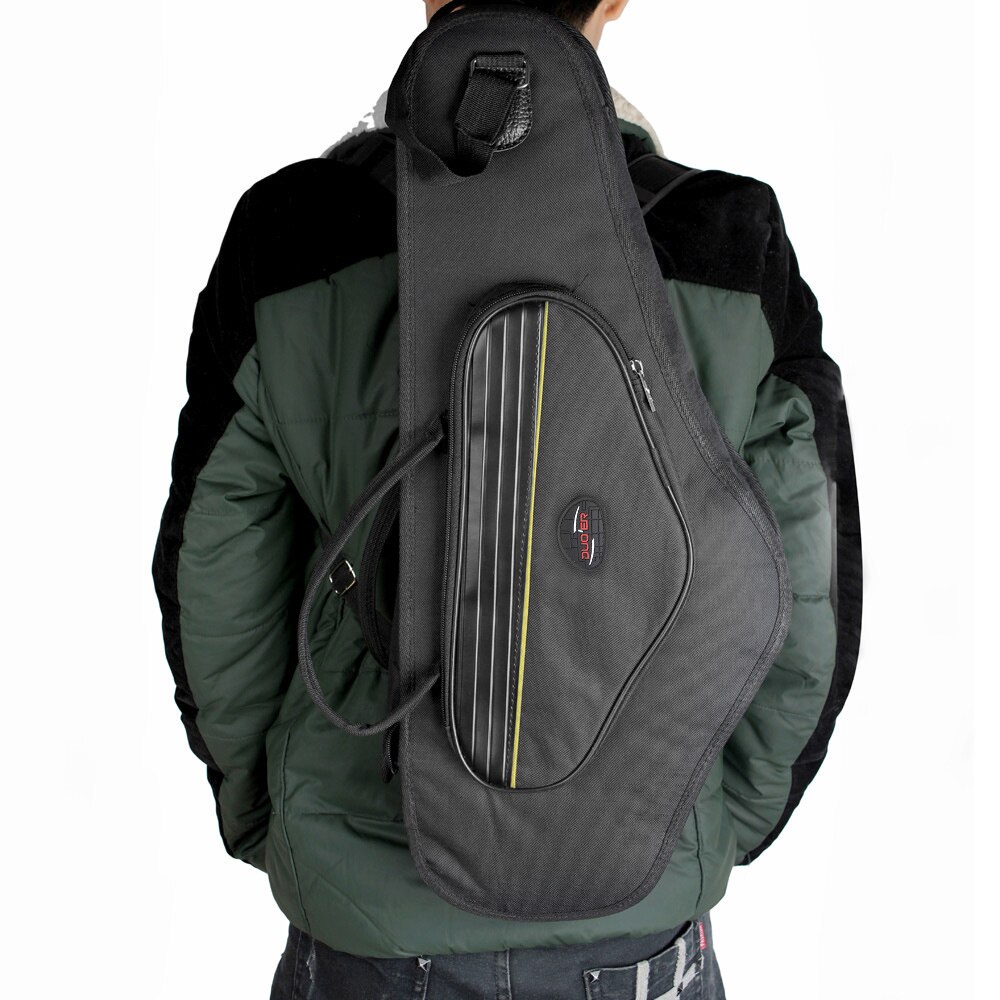 600D waterbestendig Saxofoon Gig Bag Oxford Doek Rugzak Verstelbare Schouderbanden Pocket 5mm Katoen Gewatteerde voor Alto sax