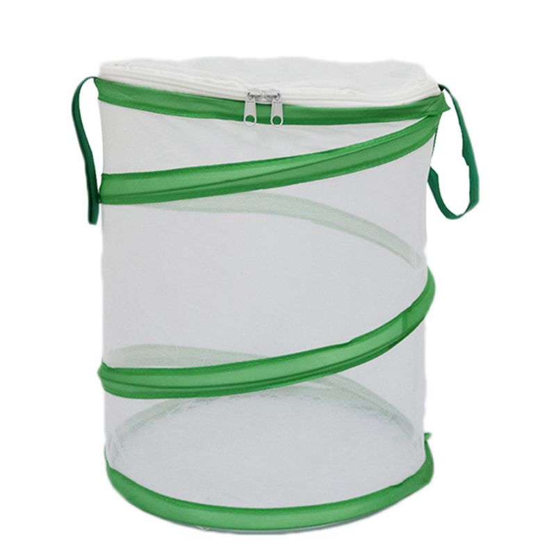 Folding Butterfly Habitat Cage Portable Insect Terrarium Outdoor Insect Viewer Q39B