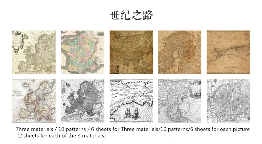 60PCS/bag Vintage Old Newspaper Series Mixed Material Package DIY Scrapbooking Junk Base Collage Wrapping material paper: B  60sheets 1bag