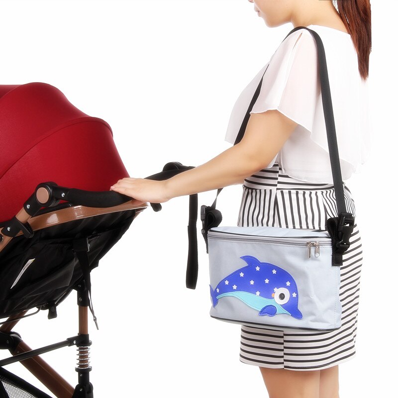 Baby Tasche mit Guter kinderwagen organizer Trolley Kinderwagen Auto erhöhen Aufbewahrungstasche Mama Tasche Windel Einkaufstasche