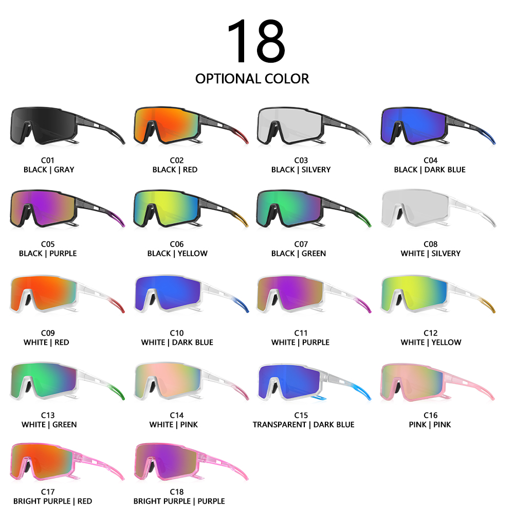 Crixalis polariserade solglasögon för män och kvinnor med rep, cykelsolglasögon, fiskeglasögon,  uv400 st