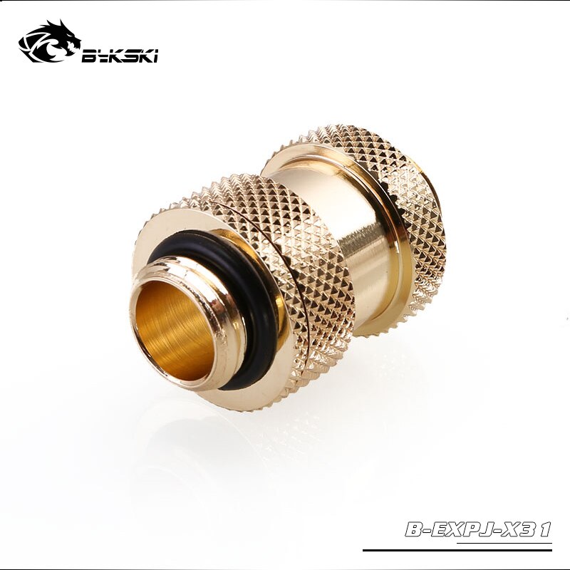 BYKSKI G1/4&quot; Male to Male Rotary Connectors / Extender (22-31mm) use for GPU card Cross Fire connect SLI Fitting