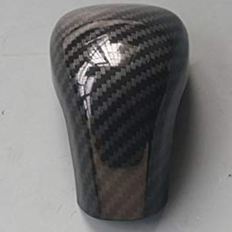 Carbon Fiber Print Gear Shift Knob Cover Trim for Toyota Camry Avalon Corolla Hatchback