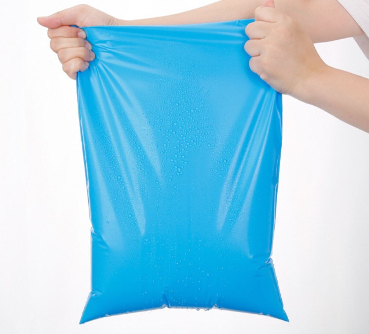 Blue Color Courier Bags Mailing Logistics Bag Self Seal Envelops Waterproof Plastic Packaging Bag