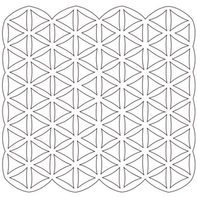 Flower Block Grid Plastic Stencil For DIY Scrapbooking Decorative Embossing DIY Paper Card Craft Plastic Templates Drawing Sheet: MB0012K1