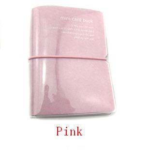 Bolsa impermeable de PVC con 32 ranuras para tarjetas de crédito, bolsa multifunción para tarjetas de identificación, para mujer y Niña: Pink