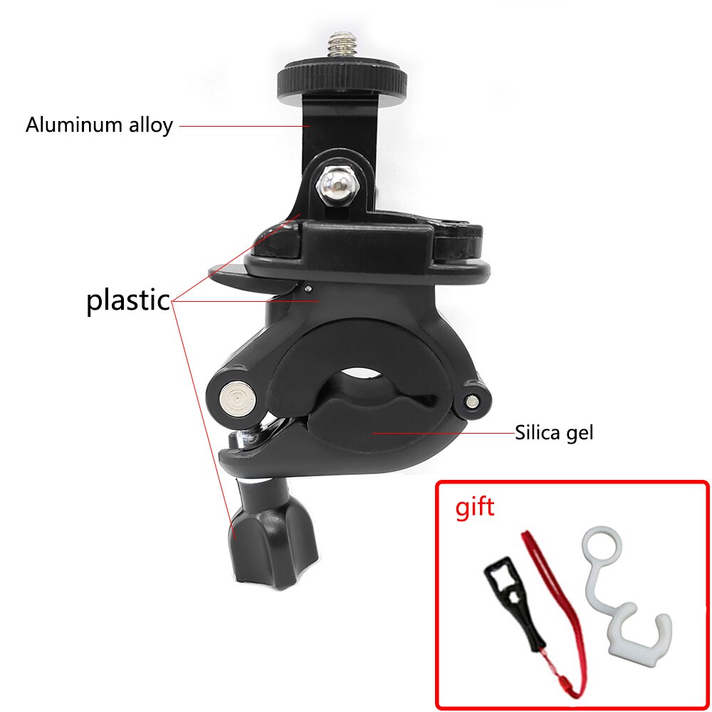 Tuyu Insta360 Een X/Evo Aluminium Motorcycle Bike Stand Voor Insta 360 Een X Camera, voor Insta 360 Een X Camera Accessoires: Option 1