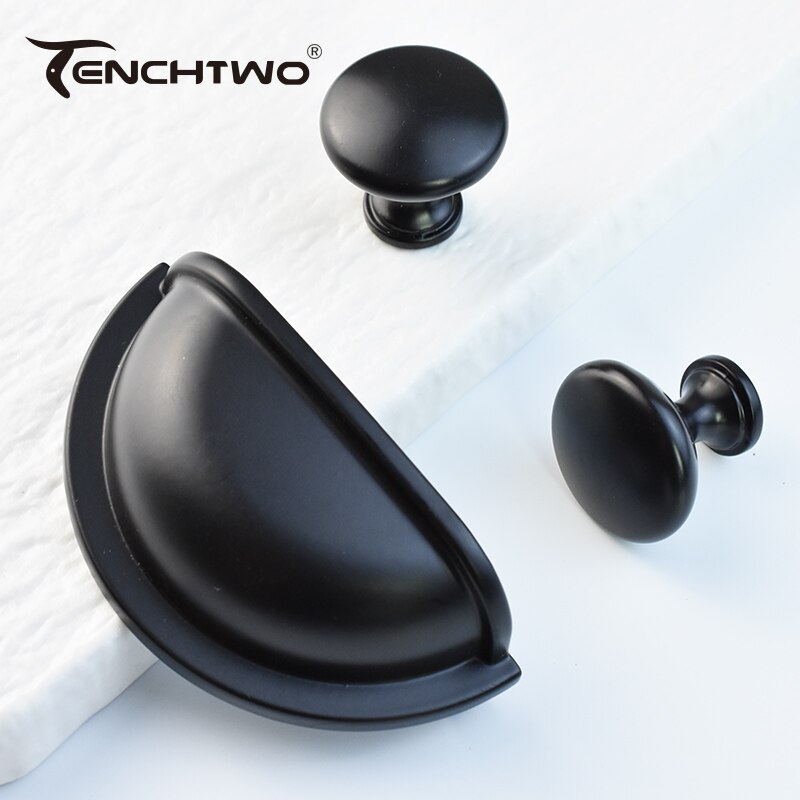 Gold/Bronze Shell Handle Ears Semicircular Shape Furniture Handles Wardrobe Cupboard Cabinet Knobs Kitchen Drawer Door Pulls