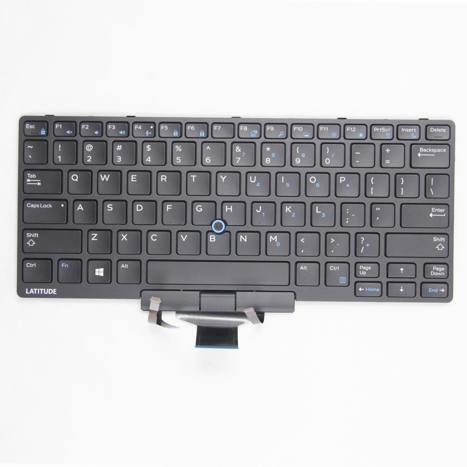 US English Backlit Original Laptop keyboard for Dell Latitude E5450 E5480 E5470 E7470 7480 7490 3340 3350 0D19TR 094F68: Mouse frame