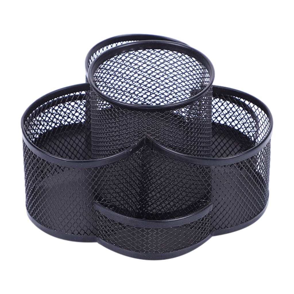 360 Degree Rotating Desk Organizer Workspace Organizer Large Capacity Pencil Box Stationery for Kids Children