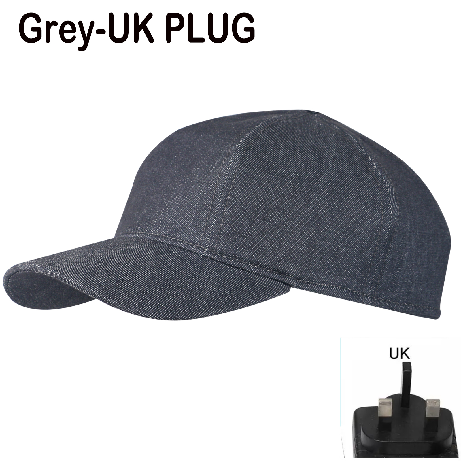 Hair Growth Cap Rechargeable 2000mAh LED Health Light Device Anti Hair Loss Anxiety Stress Reduce Migraine Scalp Relax Massager: Brown