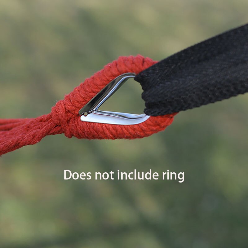 Outdoor Furniture Canvas Fabric Double Wood Spreader Bar Stick Hammock Tent Outdoor Camping Swing Hanging Two-person Hammock Bed