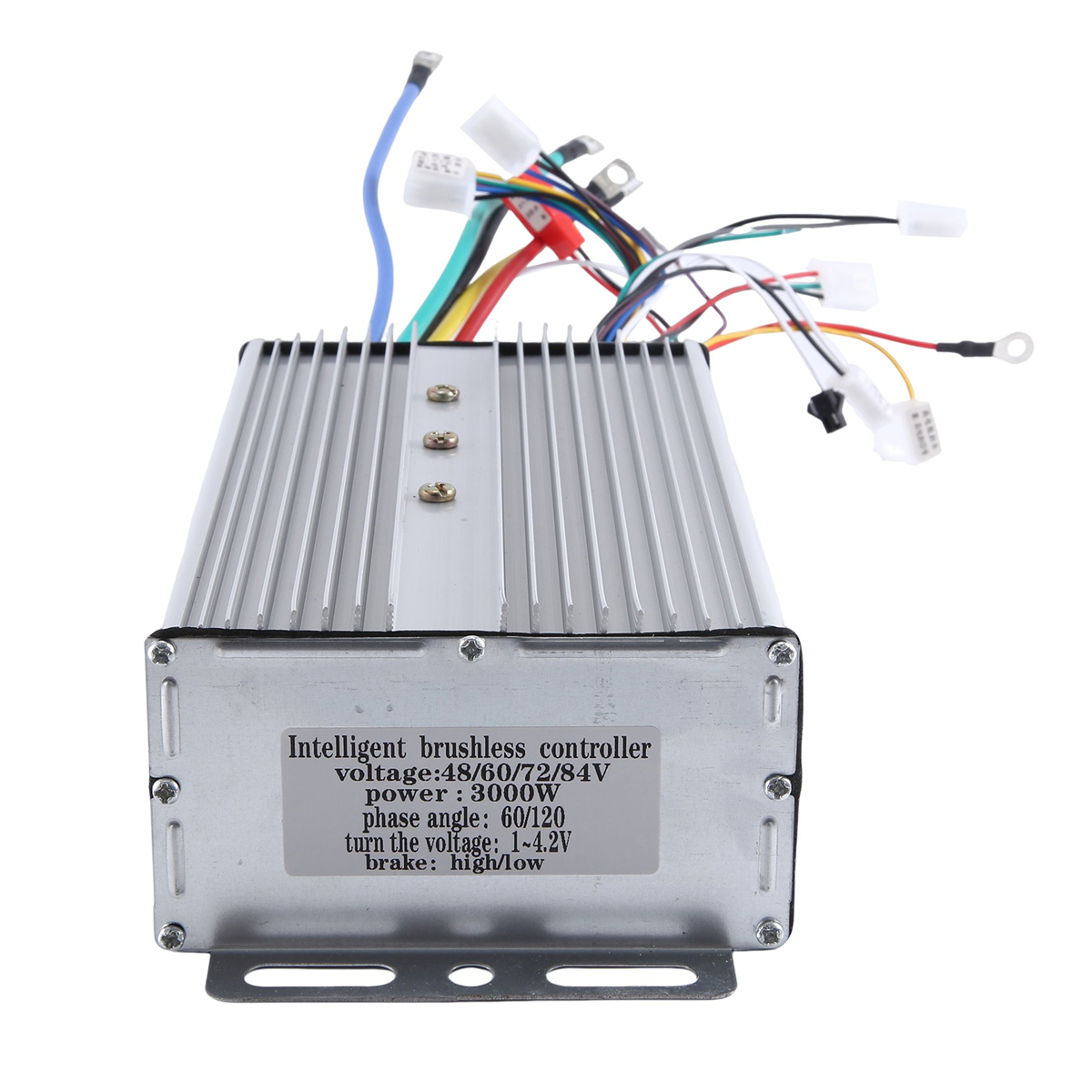 Intelligente Borstelloze Controller 48 V-84 V 3000 W E-Bike Borstelloze Motor Controller 24 Buis voor Elektrische Fiets scooter