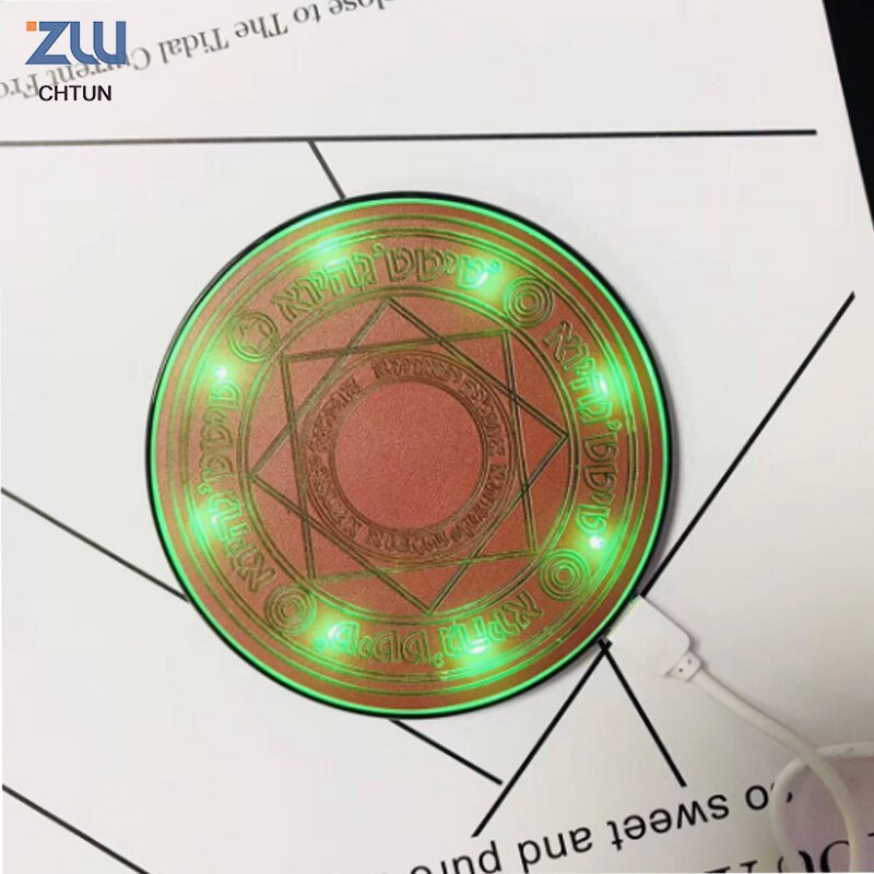 Chtun light-emitting wireless charging magic array wireless charging magic array wireless charger fast charging light