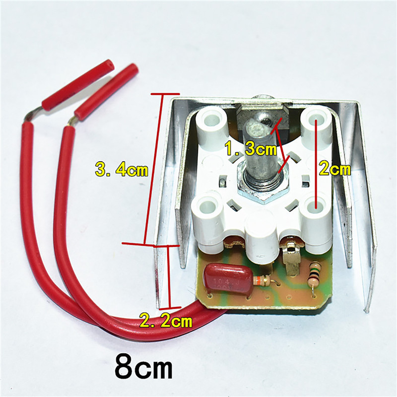 Birdcage-perilla de calentador de Control de temperatura, interruptor de termostato de estufa eléctrica Universal, botón de temperatura ajustable