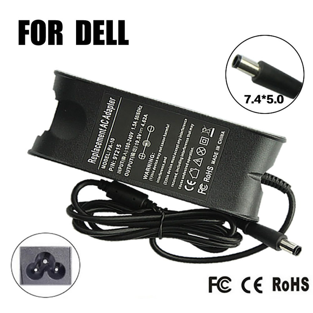 19.5V 4.62A 90W Ac Adapter Oplader Voor Dell PA10 Dell Inspiron 300M 500M 505M 510M 6000 6400 8500 8600 9200 9300 9400