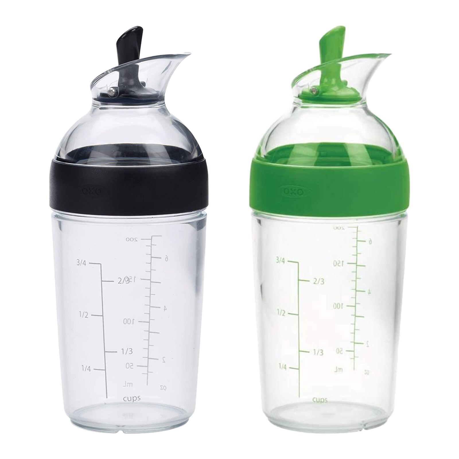 1pc Salad Dressing Shaker Emulsifier Universal Manual Sauces Mixer Spill Resistant 240ml with Measurement