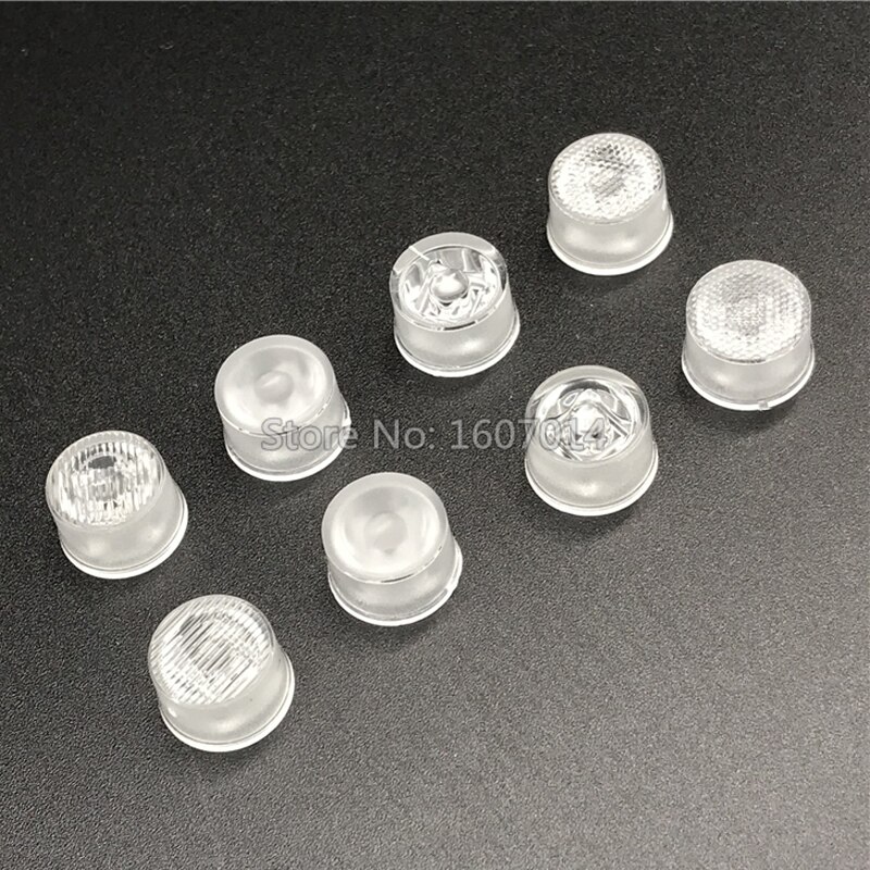 50-500 stücke CREE XML LED XML2 XHP50 5050 LED Linse 30 grad Optische PMMA Plano Reflektor Kollimator Für 5050 1W 3W 5W 10W 5050 LED