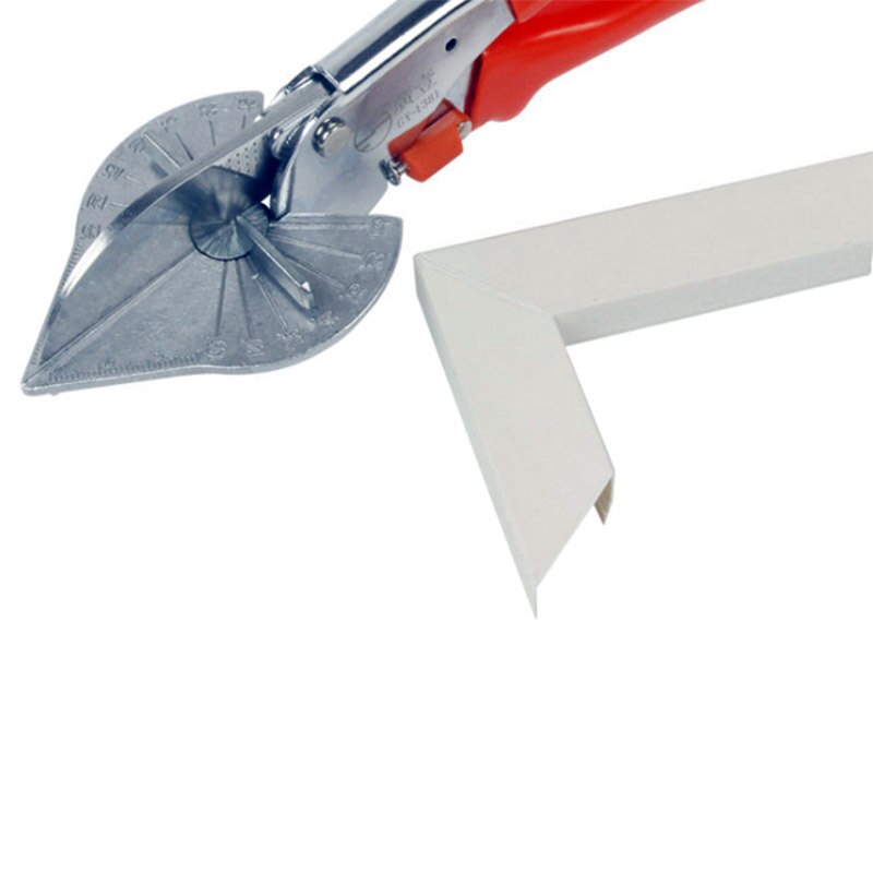 Miter Cutter Trunking Shear Adjustable 45 to 135 Degree Easy Cutter Soft Wood Cutter Angle Scissors Trim Shears