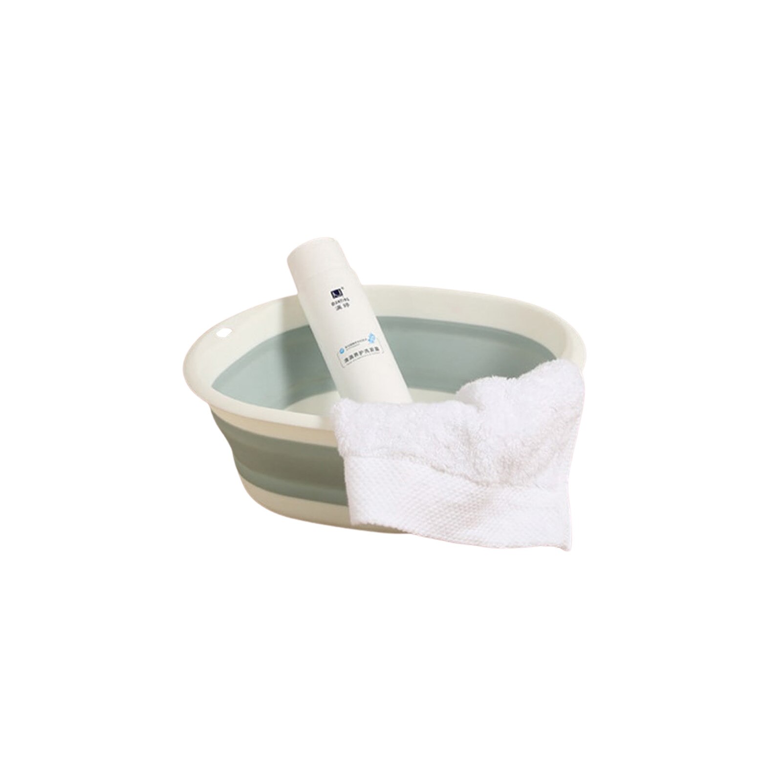 Wash Basin barrel Portable Foldable Plastic Footbath Wash Bowl Washtub Home Travel durability toughness washing face vegetable