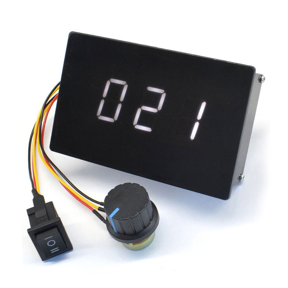 DC motor speed controller Drive module Forward Reversing switch Digital display 6V12V24V36V48V