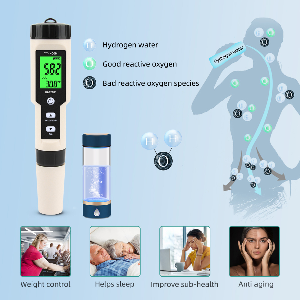 Tds Ph Meter Ph/Tds/Ec/Temperatuur Meter Digitale Water Monitor Tester Voor Zwembaden Drinkwater aquaria Ph Meter