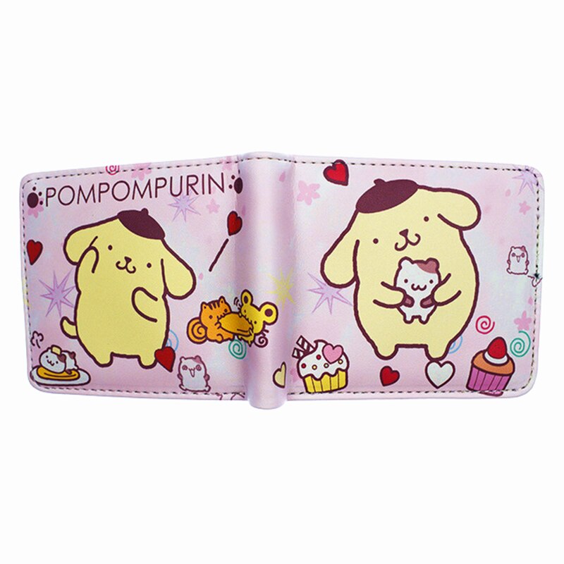 Portafoglio da uomo in pelle PU Pompompurin nuovo arrivo con tasca portamonete: YMBDG 05