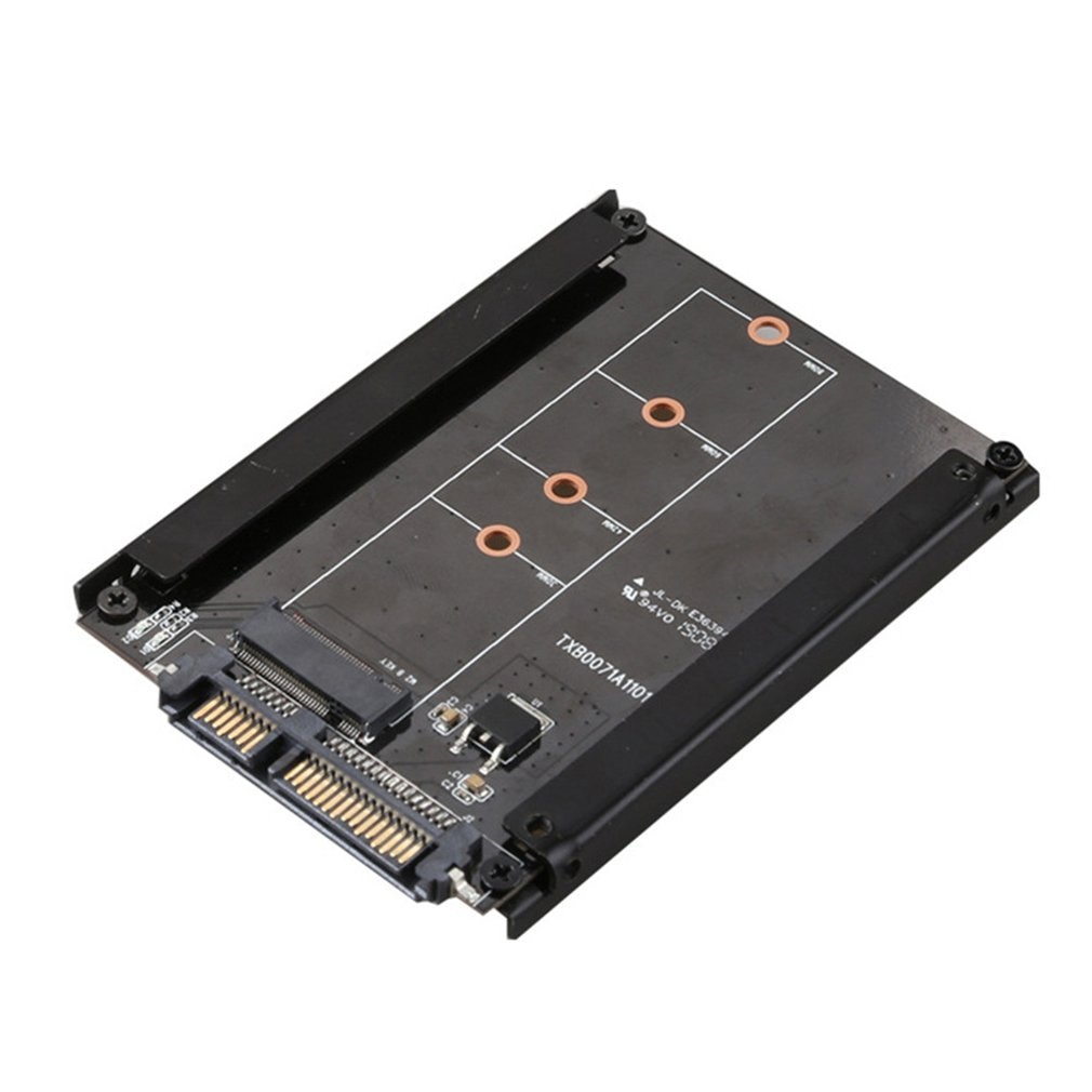 M.2 NGFF SSD To 3.0 SATA Bkey 2.5inch 22Pin 6Gbps/s Expansion Adapter Card With Enclosure Socket M2 NGFF Adapter