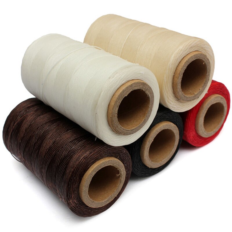 Duurzaam 240 Meter 1Mm 150D Lederen Gewaxt Draad Koord Voor Diy Handwerk Tool Hand Stiksels Draad