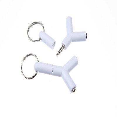 3.5mm y-forme écouteurs adaptateur Double prise adaptateur prise stéréo séparateur de casque pour PC/MP3 Smartphone lecteur Audio câbles