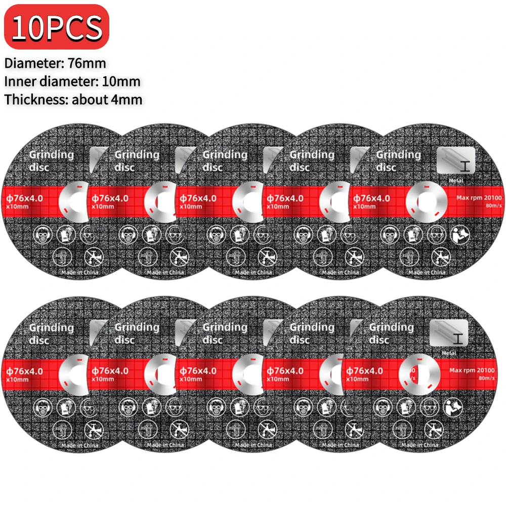 1-20pcs 76mm Saw Blade Electric Grinding Cutting Discs Circle Wheels Metal Cutter Power Tools Wood Cutting Sanding Grinder Discs