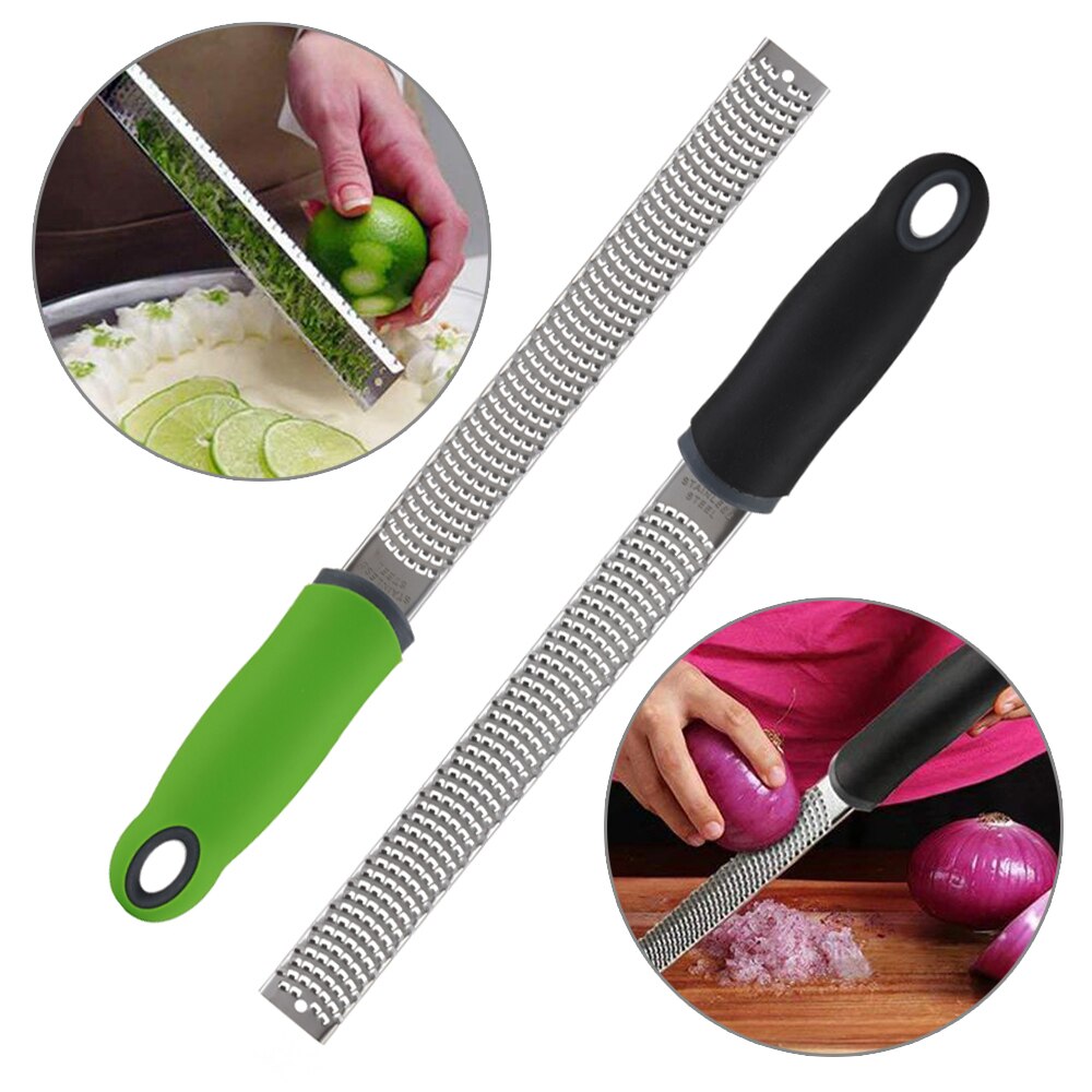 1pc microplane kaasraspen roestvrij staal citrus citroenrasp kaasrasp fruit groenteschiller keukengadgets
