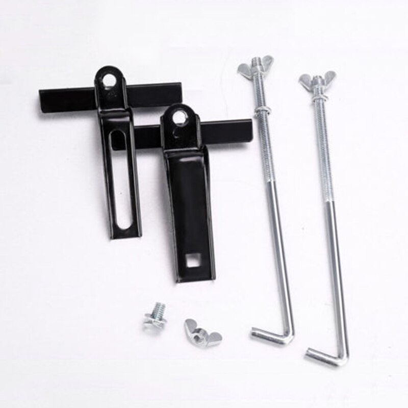 Metal Battery Holder Rack Adjustable Stand Mount Universal Black Silver 16cm-22.5cm Car Truck Storage Stabilizer Durable