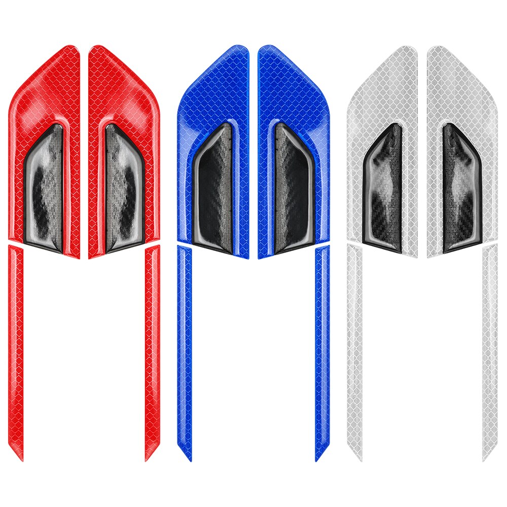 Autosticker met reflecterende strip van koolstofvezel en bladplaat voor hyundai  ix35 ix25 solaris tucson sonata santa fe elantra reina