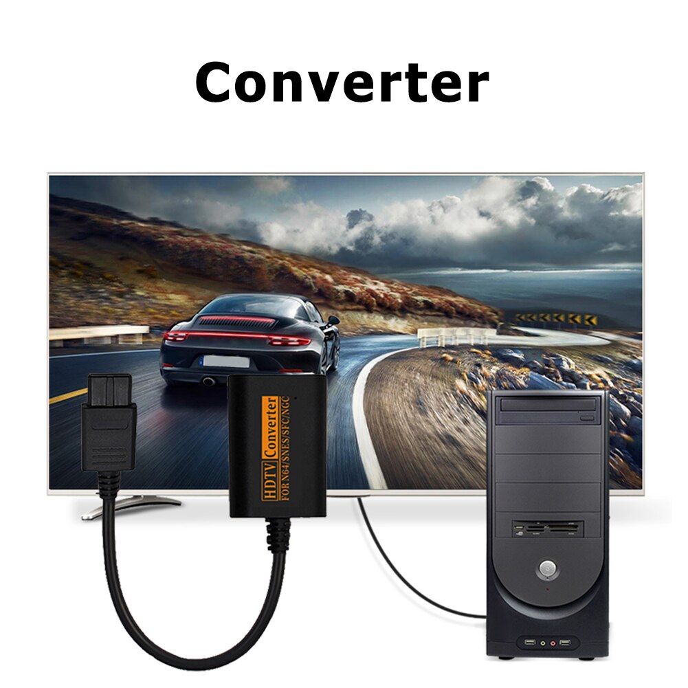 Voor Ngc/Snes/N64 Naar Hdmi Compatibel Converter Adapter Voor Nintend 64 Voor Gamecube Plug En Play Digitale kabel Converter