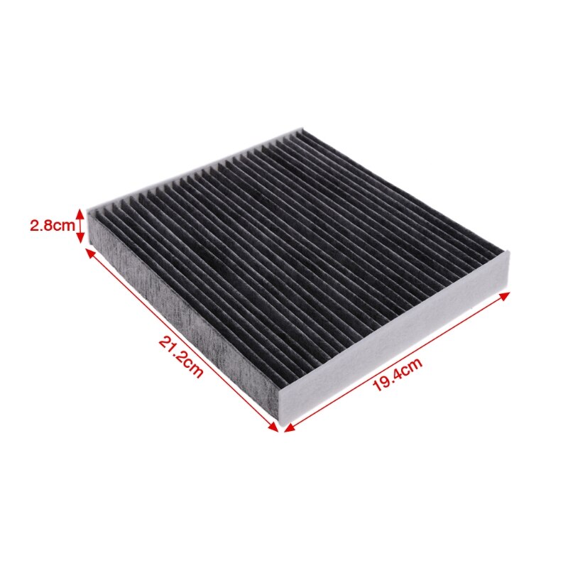 Karbonfiber kabinluftfilter 87139-50060 adt 32514 for toyota camry rav 4 yaris