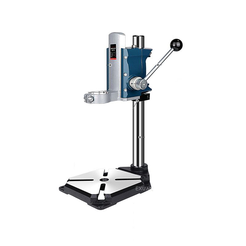 Wielofunkcyjna wiertarka elektryczna wiertarka podłogowa narzędzia gospodarstwa domowego mała wysoka precyzja stabilna podstawa gruba kolumna uchwyt wiertarki elektrycznej