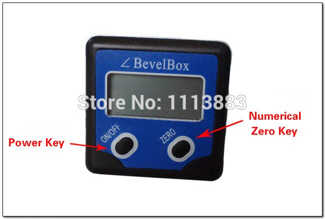 360 Degrees Mini Digital Bevel Box Gauge Inclinometer Meter Protractor Finder Angle Protractor With Magnets Base