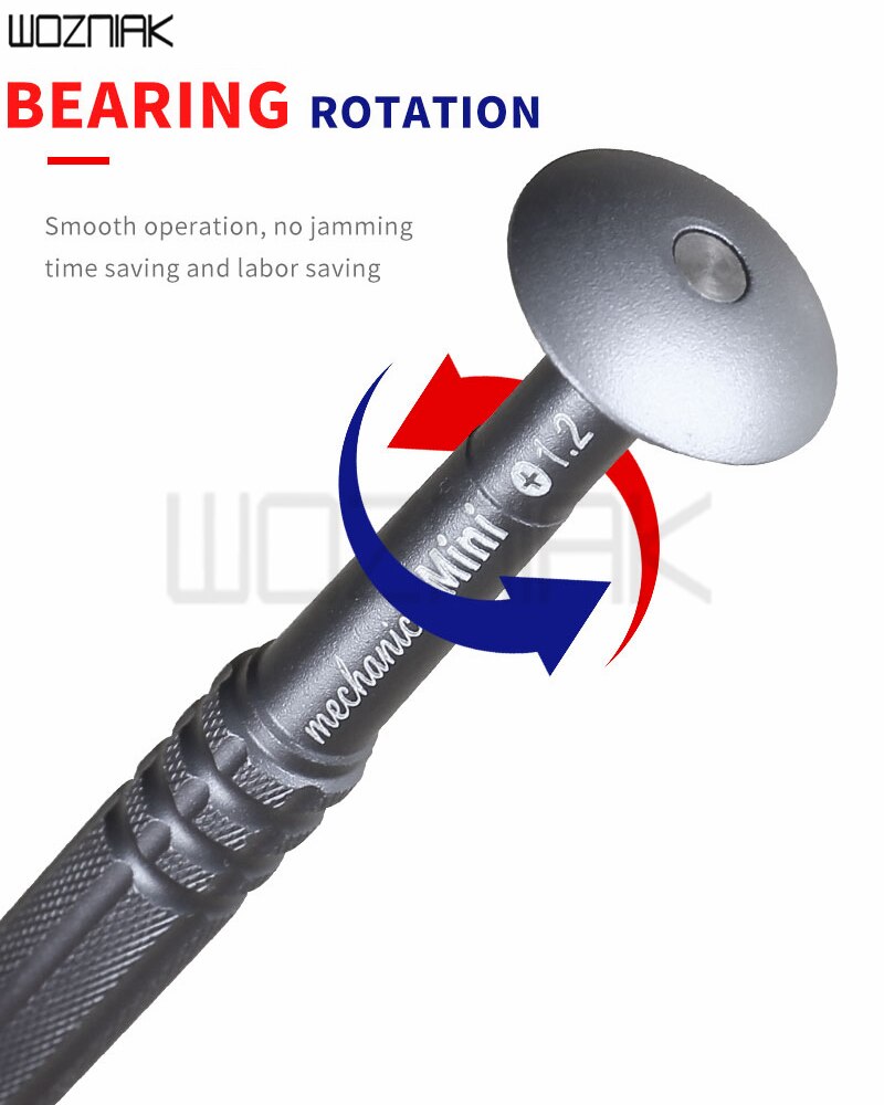 Destornillador antideslizante mecánico iMini 0,8 Torx 0,6 tipo Y 1,2 1,5 Phillips 2,5 T2 para herramienta de reparación de cámara de teléfono móvil