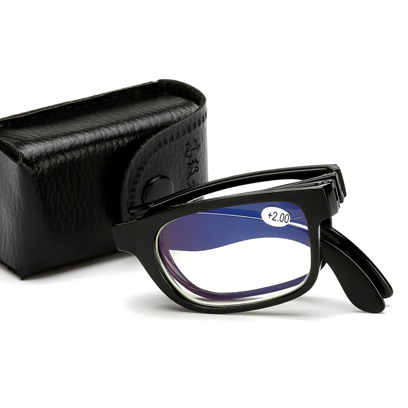 Seemfly Neue Klapp Lesebrille Männer Frauen Leopard drucken Rahmen Ältere frauen Brillen Antifatigue Computer Brillen: +150 / B