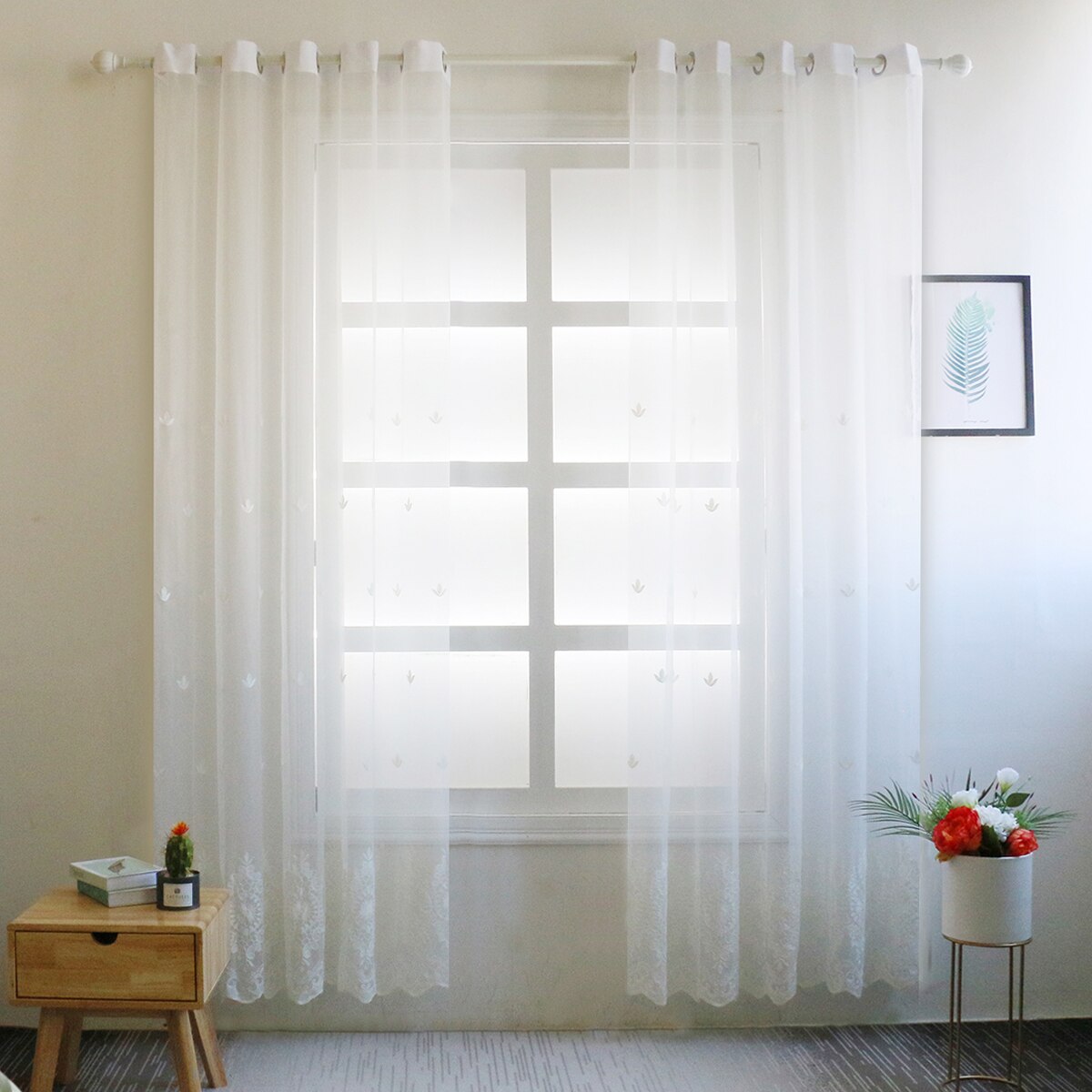 Weiß Europa Solide Weiß Garn Vorhang Fenster Tüll Vorhänge Für Wohnzimmer Küche Decro Moderne Fenster Behandlungen Voile Vorhang