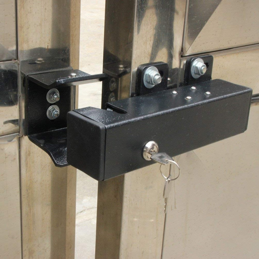 LPSECURITY 12V Electric Gate Latch Lock for Swing Gates Double or Single leaf