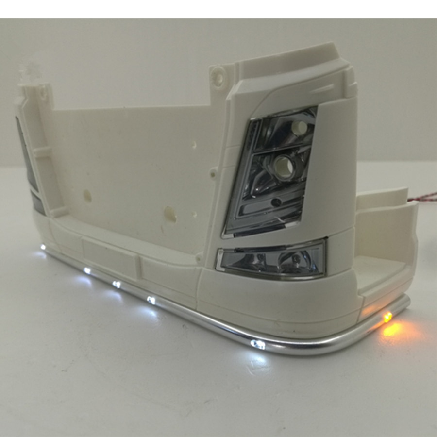 Rc legetøj model lastbil karosseri led-lys bar til tamiya 1/14 skala fjernbetjening traktor trailer 56360 tilbehør dele