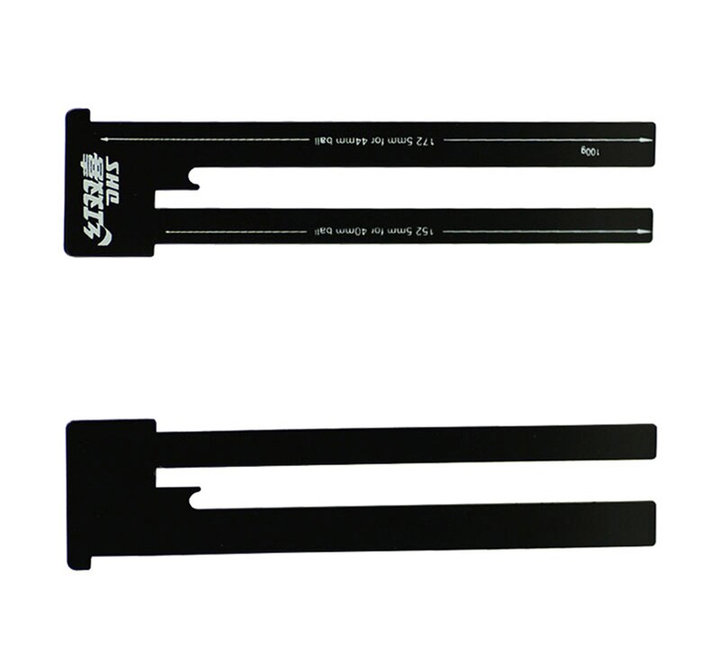 DHS table tennis umpire standard net measurer ruler for table tennis games ping pong ruler accessories