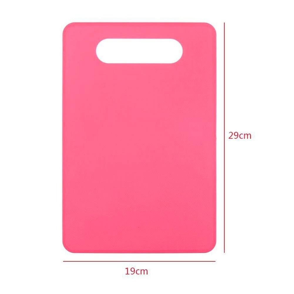 Kitchen Chopping Block Solid Color Non-slip Cutting Plate Board Cooking Tool Cutting Plate Board