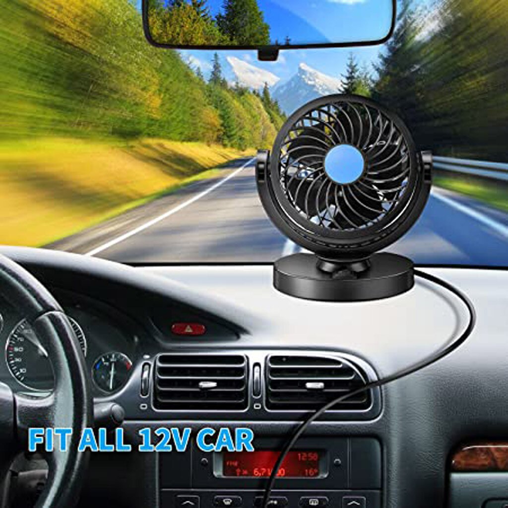 Wind Car USB Fan Car Air Conditioner Low Noise Colorful Smart Home Portable Handheld Multi-function Mini Fan Summer Cool