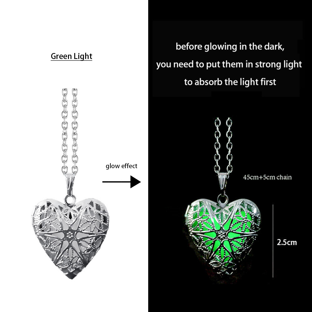 Luminous Dragon Necklace Glowing Night Fluorescence Antique Vintage Glow In The Dark for Men Women Party Halloween Day Club