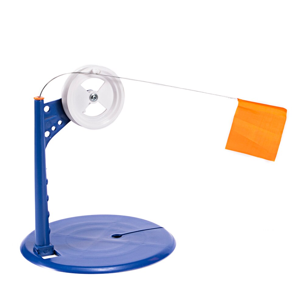 Ice Fishing Tip-up Metal Pole Orange Flag Tip up Anti-corrosion Plastic Tip up Kit Ice Fishing Accessory